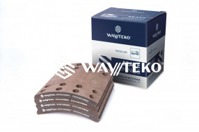 Накладка тормозная задняя (16 отверстий) WAYTEKO