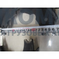 Колодка стояночного тормоза (комплект 2шт)  LW500F YCX2.1 (нового образца)